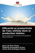 Efficacite et productivite de l'eau utilisee dans la production laitiere