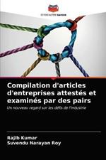 Compilation d'articles d'entreprises attestes et examines par des pairs