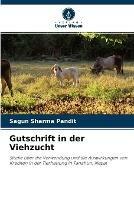 Gutschrift in der Viehzucht