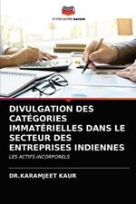 Divulgation Des Categories Immaterielles Dans Le Secteur Des Entreprises Indiennes