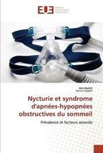 Nycturie et syndrome d'apnees-hypopnees obstructives du sommeil