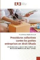 Procedures collectives contre les petites entreprises en droit Ohada