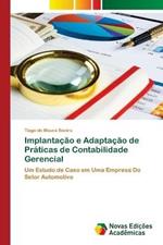 Implantacao e Adaptacao de Praticas de Contabilidade Gerencial