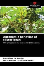 Agronomic behavior of castor bean