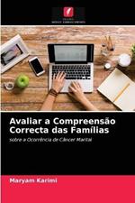 Avaliar a Compreensao Correcta das Familias