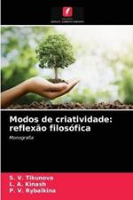 Modos de criatividade: reflexao filosofica