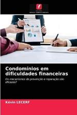 Condominios em dificuldades financeiras