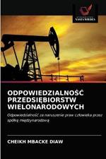 OdpowiedzialnoSC PrzedsiEbiorstw Wielonarodowych