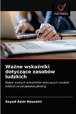 Wazne wskazniki dotyczace zasobow ludzkich