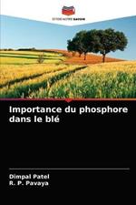 Importance du phosphore dans le ble