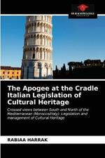 The Apogee at the Cradle Italian Legislation of Cultural Heritage