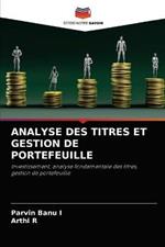 Analyse Des Titres Et Gestion de Portefeuille