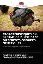 Caracteristiques Du Sperme de Dinde Dans Differents Groupes Genetiques