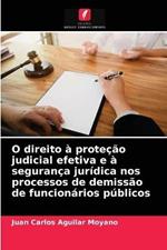 O direito a protecao judicial efetiva e a seguranca juridica nos processos de demissao de funcionarios publicos