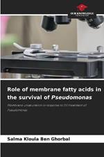 Role of membrane fatty acids in the survival of Pseudomonas