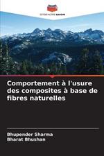 Comportement a l'usure des composites a base de fibres naturelles