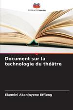 Document sur la technologie du theatre