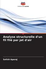 Analyse structurelle d'un fil file par jet d'air