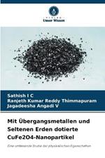 Mit UEbergangsmetallen und Seltenen Erden dotierte CuFe2O4-Nanopartikel