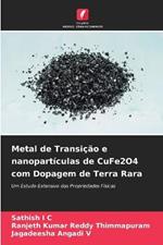 Metal de Transicao e nanoparticulas de CuFe2O4 com Dopagem de Terra Rara