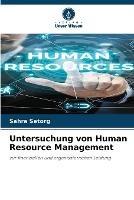 Untersuchung von Human Resource Management