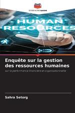 Enquete sur la gestion des ressources humaines