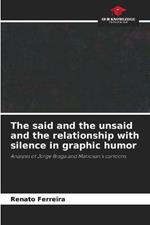 The said and the unsaid and the relationship with silence in graphic humor