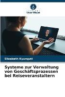 Systeme zur Verwaltung von Geschaftsprozessen bei Reiseveranstaltern