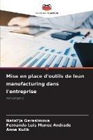 Mise en place d'outils de lean manufacturing dans l'entreprise