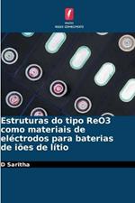 Estruturas do tipo ReO3 como materiais de electrodos para baterias de ioes de litio