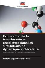 Exploration de la transformee en ondelettes dans les simulations de dynamique moleculaire