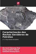 Caracterizacao das Rochas Geradoras de Petroleo