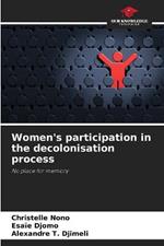 Women's participation in the decolonisation process