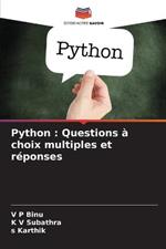 Python: Questions a choix multiples et reponses
