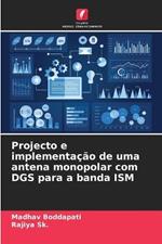 Projecto e implementacao de uma antena monopolar com DGS para a banda ISM