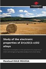 Study of the electronic properties of Zr(x)Si(1-x)O2 alloys