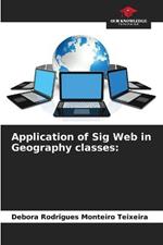 Application of Sig Web in Geography classes