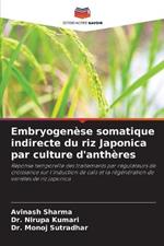 Embryogenese somatique indirecte du riz Japonica par culture d'antheres