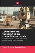 Levantamento topografico em comunidades rurais