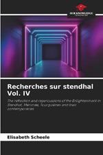 Recherches sur stendhal Vol. IV