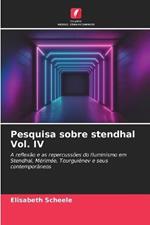 Pesquisa sobre stendhal Vol. IV