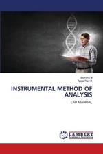 Instrumental Method of Analysis