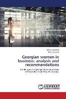 Georgian women in business: analysis and recommendations