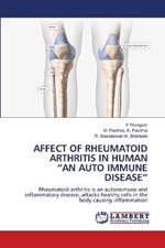 Affect of Rheumatoid Arthritis in Human 