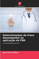 Determinantes do fraco desempenho na aplicação do FBR