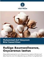 Rußige Baumwollwanze, Oxycarenus laetus