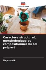 Caractère structurel, morphologique et compositionnel du sol préparé