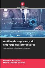 Análise da segurança do emprego dos professores