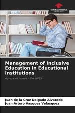 Management of Inclusive Education in Educational Institutions