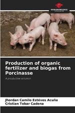 Production of organic fertilizer and biogas from Porcinasse